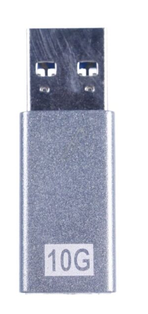 USB-A ADAPTER,  USB-C BUCHSE,  3.1, 10GBPS,  METALL