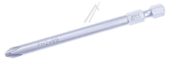 851/ 4 Z PH 05059775001 PHILLIPS (KRSTASTI) BIT 851/ 4 Z PH 2 × 89 MM