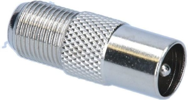 OVZ 070 22505035 ADAPTER F-KUPPLUNG - IEC-STECKER,  GERADE