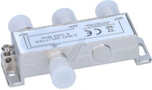 3-FACH VERTEILER 5-1000MHZ,  85DB-DIGITAL