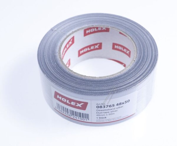 63593533 083765 48X50 GEWEBEKLEBEBAND,  SILBER,  48MM BREIT X 50M LANG