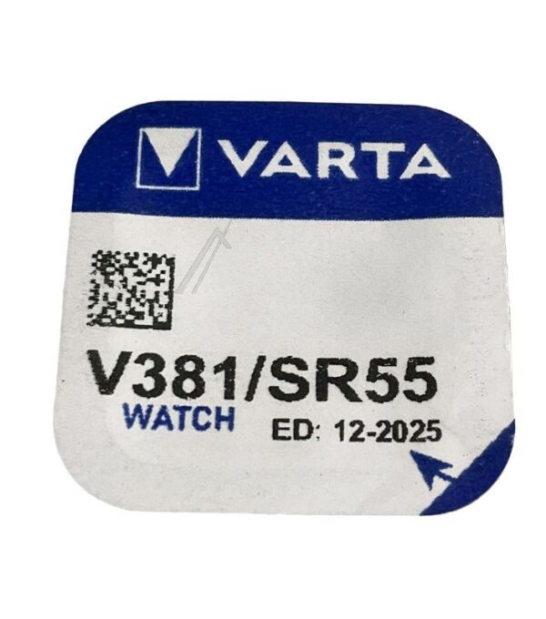 SR55 V381 1,55V-45MAH SILBEROXID LOSE KNOPFZELLE VARTA 11,6X2,1MM
