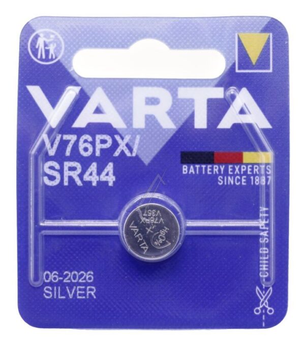 V76PX SR44 1,55V-145MAH LOSE KNOPFZELLE VARTA MERCURY 11,6X5,4MM