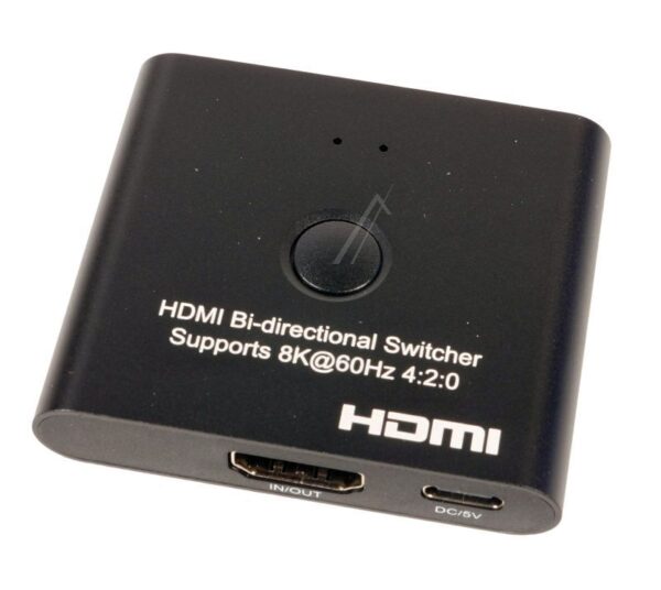 HDMI-UMSCHALTER 2X1 /  1X2 BIDIREKTIONAL,  8K@60HZ,  HDR UND HDCP 2.3