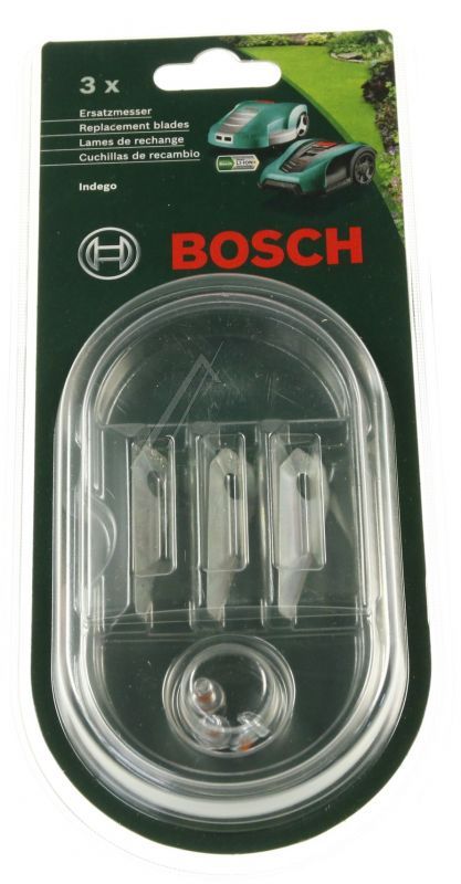 F016800321 ERSATZMESSER 26R,  1 SATZ = 3 STÜCK - 49,6 X 19 X 1,0 MM,  LOCH Ø 7,2 MM - INKL. 3X M5 X 6MM SCHRAUBEN