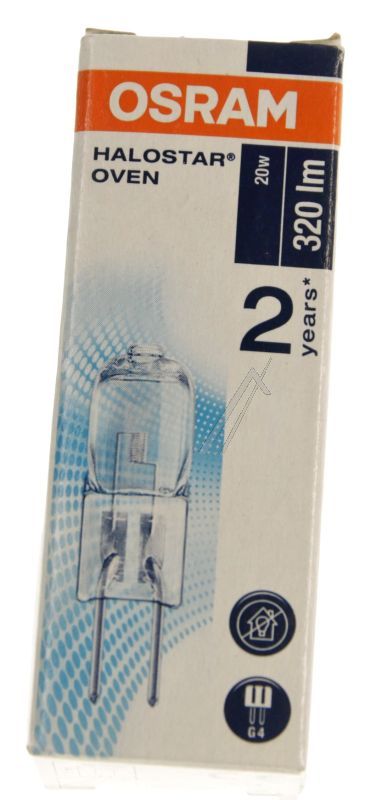 64428 NISKONAPONSKA HALOGENA LAMPA BEZ REFEKTORA,  G4, 20W,  12V