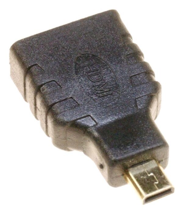ADAPTER,  HDMI-A-HDMI-D ŽENSKI-MUŠKI,  CRN
