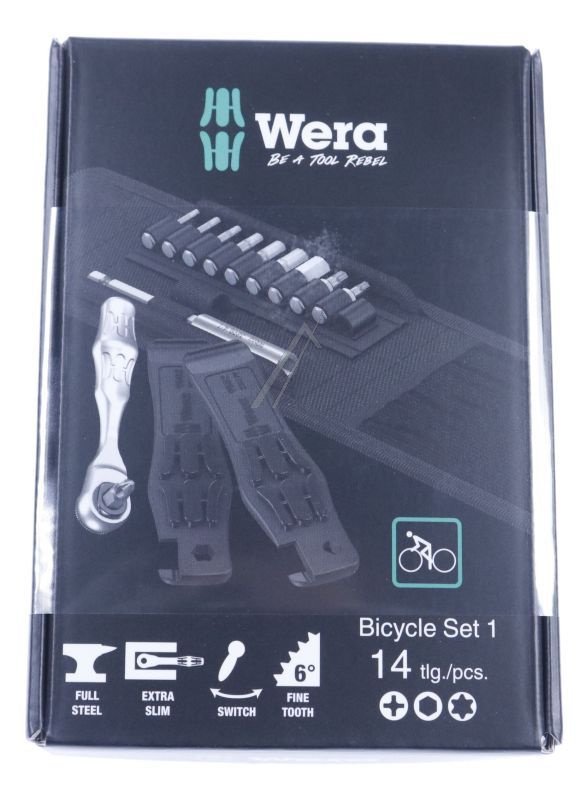 BICYCLE SET BIKE 1 05004170001 KRAFTFORM KOMPAKT SET 14-NASTAVAKA SET ALATA ZA BICIKL 1