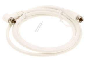 F-ANSCHLUSSKABEL 1,5M CLASS A GERADE/ WINKEL WEISS