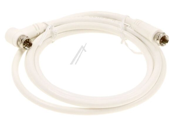 F-ANSCHLUSSKABEL 1,5M CLASS A GERADE/ WINKEL WEISS
