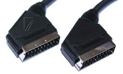 SCART-KABEL,  SCART-STECKER/ SCART-STECKER,  21POL,  5M