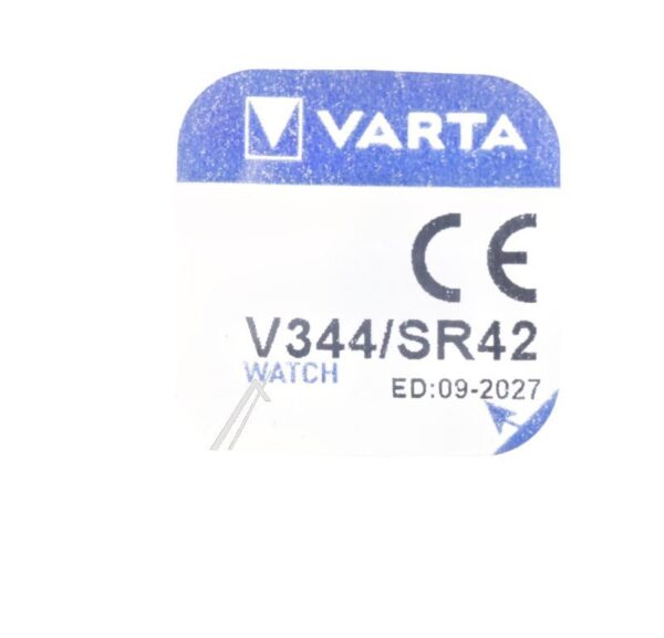 V344 SR42 1,55V 100MAH SILBEROXID KNOPFZELLE VARTA
