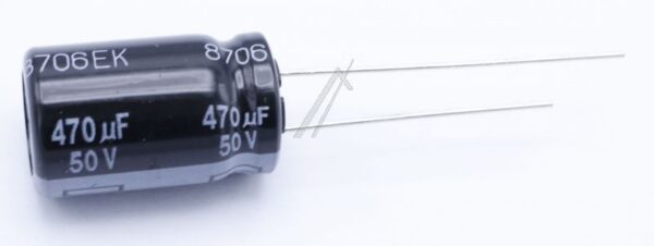 470UF-50V EEUFR1H471 ELKO RADIAL PAN 105° 12,5X20MM