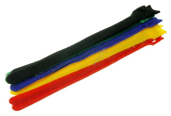 18635 KLETT-KABELBINDER FARBIG L 200XB 12MM 10 STÜCK