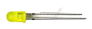 LED-5MM GELB RUND-ABSTRAHLWINKEL -ROHS-KONFORM-