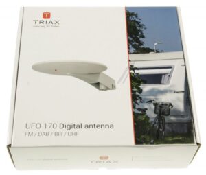 UFO 170 109170 MOBILE ANTENNE 5-24V LTE-700 GESCHÜTZT (VHF BEREICH K21-48) SPANNUNGSVERSORGUNG ÜBER RECEIVER ODER IFP-NETZTEIL HAL