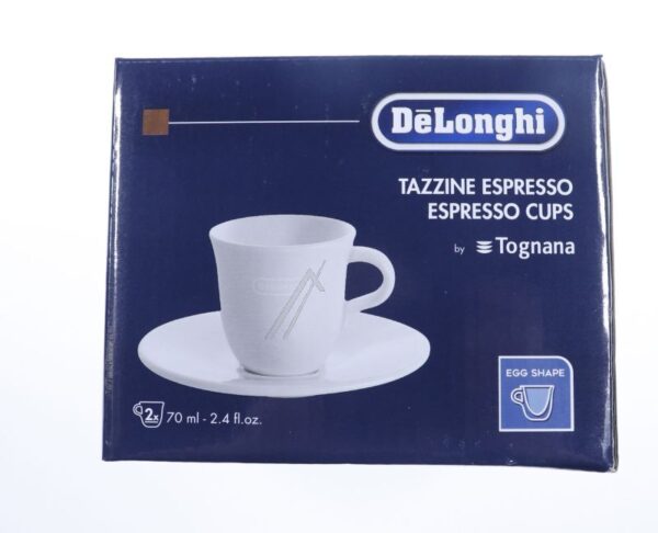 DLSC308 5513283721 ESPRESSOTASSEN AUS PORZELLAN,  70ML,  2ER-SET