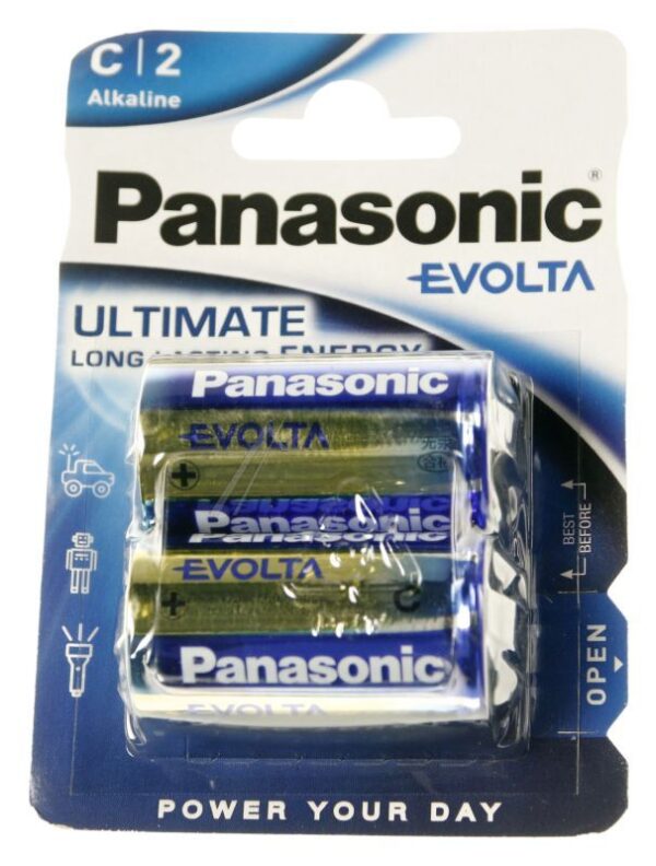LR14 LR14EGE/ 2BP EVOLTA 1,5V ALKALINE BABY 2ER BLISTER