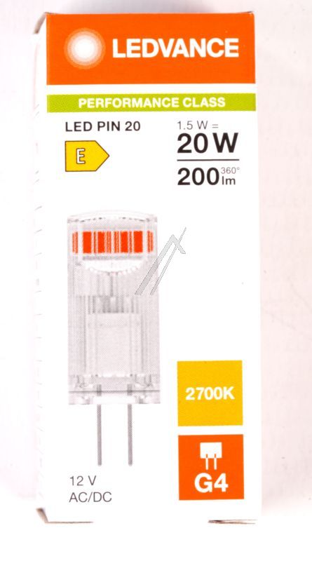 AC5892502ZS PIN20 1.5W 827 CL G4 P LED PIN20 1.5W 827 CL G4 P