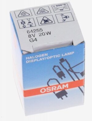 64255 STUDIO-,  PROJEKTIONS- UND FOTOLAMPE,  G4, 20W,  8V