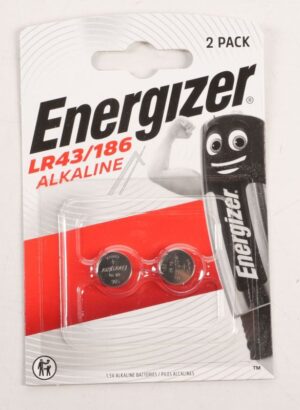 LR43 E301536504 ENERGIZER SPEZIALBATTERIE /  ALKALI-MANGAN LR43/ 186 BP 2 STÜCK