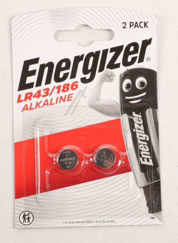 LR43 E301536504 ENERGIZER SPEZIALBATTERIE /  ALKALI-MANGAN LR43/ 186 BP 2 STÜCK