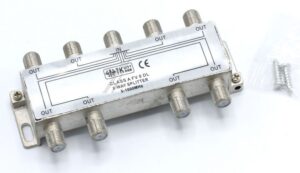 8-FACH-VERTEILER 5-1000MHZ,  100DB-DIGITAL