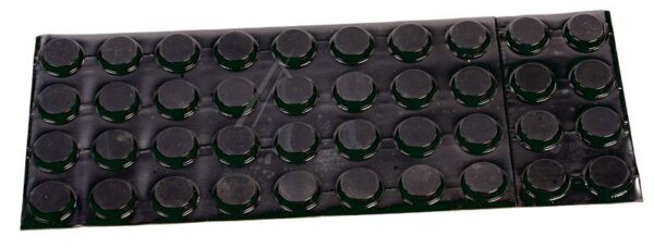 Ø=19,1X4,1MM SJ-5744 UNIVERSAL,  SELBSTKLEBEND,  RUND,  SCHWARZ,  VPE=40