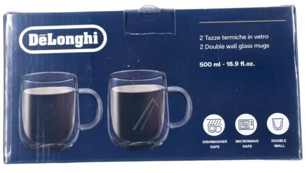 DLSC327 AS00006566 DOPPELWANDIGE GLASBECHER 500ML 2ER-SET