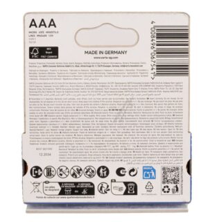 LR03 4103101761 1,5V ALKALINE MICRO VARTA 10ER KARTON LONGLIFE