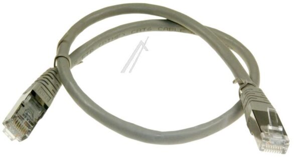 PATCHKABEL CAT6, RJ45, S/ FTP (PIMF),  GRAU,  0,5M,  LSOH