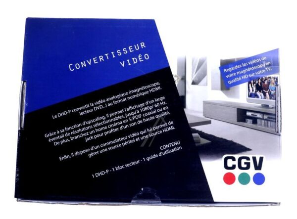 50035 VIDEOKONVERTER SCART ZU HDMI KOMPATIBEL SECAM