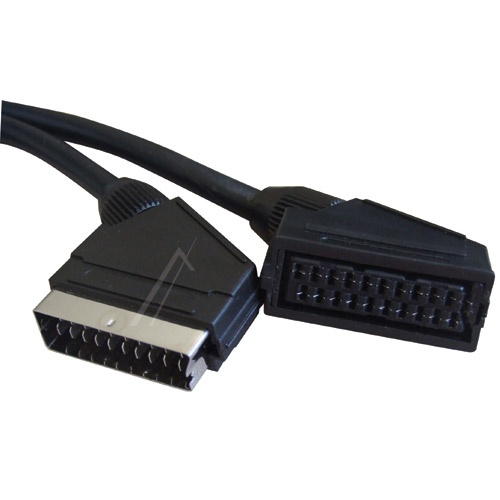 SCART-KABEL,  SCART-STECKER/ SCART-KUPPLUNG 21POL,  3M