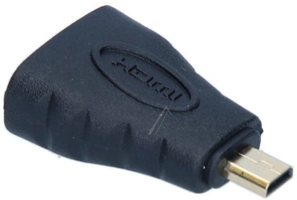 ADAPTER,  HDMI-A-HDMI-D ŽENSKI-MUŠKI,  CRN