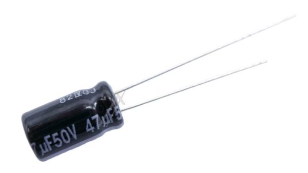 47UF-50V EEUFR1H470 EL KO RADIAL PAN 105° 6,3X11,2MM
