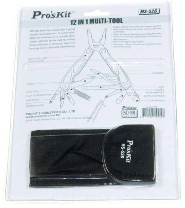 MULTI-TOOL MS-526 12-U-1 VIŠEFUNKCIONALNI ALAT