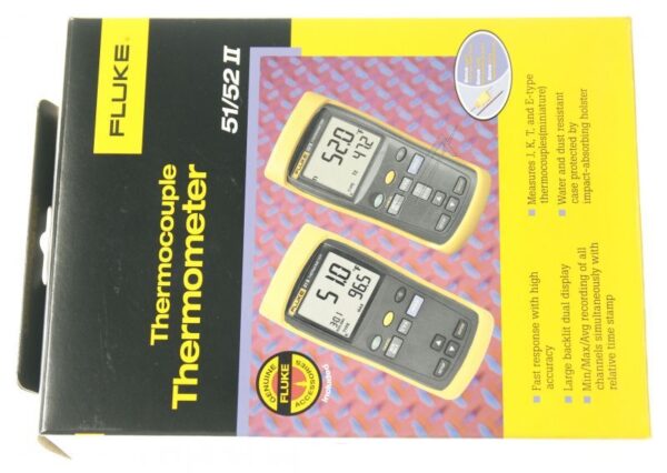 FLUKE-51-2 50HZ 1281142 TEMPERATURMESSGERÄT