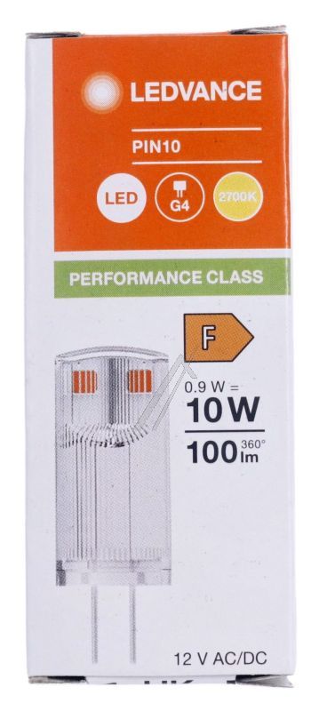 LED PIN10 0.9W LED PIN 12V P 0.9W 827 CL G4