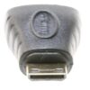ADAPTER,  HDMI-A-KUPPLUNG/ HDMI-C-STECKER (MINI) SCHWARZ
