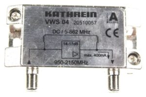 VWS 04 20510057 SAT-ZF-VERSTÄRKER 5-862/ 950-2150MHZ
