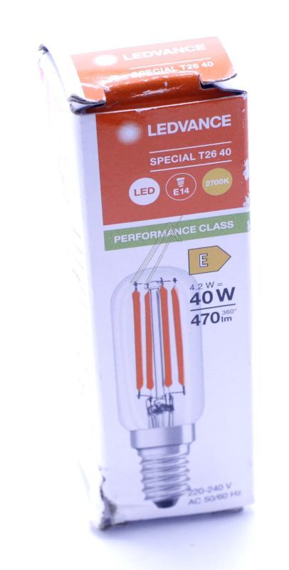 LED T26 40 4.2W LED SPECIAL T26 P 4.2W 827 FIL E14