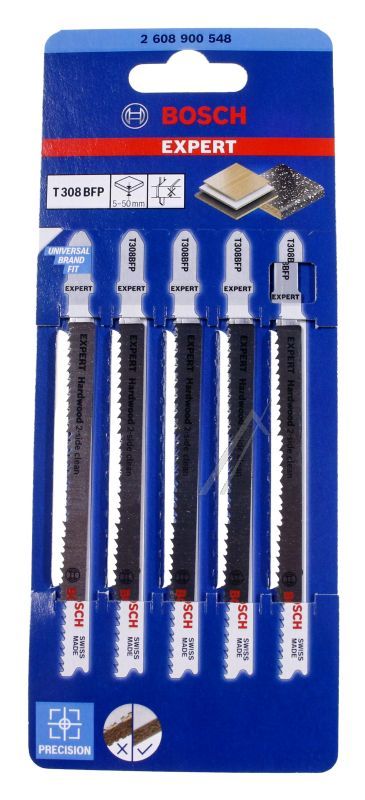 2608900548 STICHSÄGEBLÄTTER T308BFP 5ST EXPERT