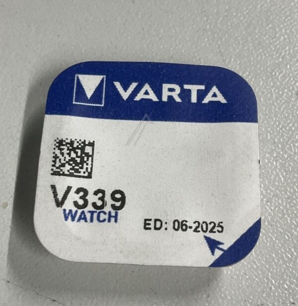 V339 1,55V 11MAH SILBEROXID LOSE KNOPFZELLE VARTA 6,8X1,4MM