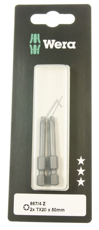 867/ 4 Z SB TX20 05073722001 TORX-BITS 867/ 4 Z TX20X50MM SB