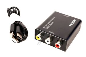 AV AUF HDMI-MINI-KONVERTER MIT SKALIERER (720P/ 1080P)