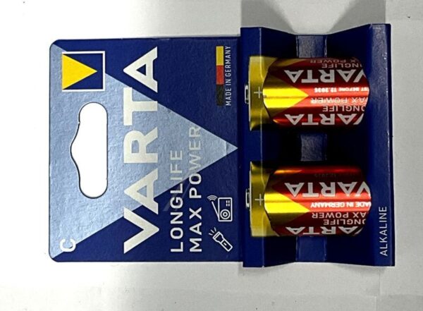 LR14 4714101422 VARTA LONGLIFE MAX POWER C/ BABY BLISTER 2