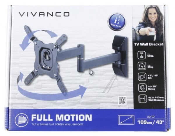 BFMO6020 37979 TV WANDHALTERUNG,  FULL MOTION,  VESA 200, MAX 25KG