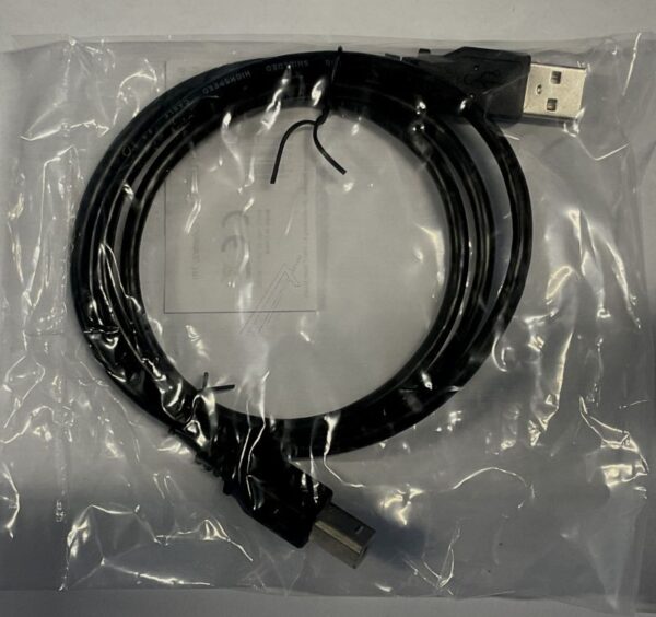 USB-A ADAPTERKABEL,  USB-B,  2.0, SCHWARZ,  1M