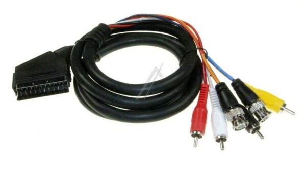 SCART SCARTSTECKER/ 2XBNC-STECKER/ 4XCINCHSTECKER