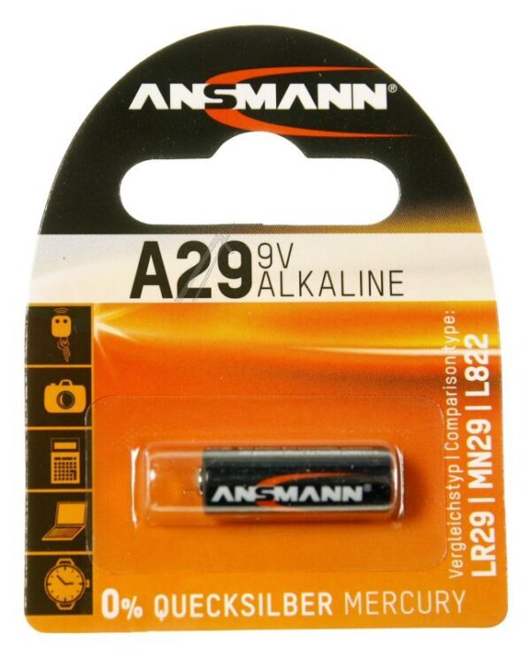 A29 1510-0008 ALKALNA BATERIJA A29 PRIMARNA ĆELIJA